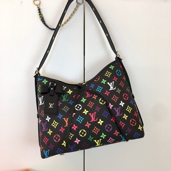 ルイヴィトンバッグ側面デザイン